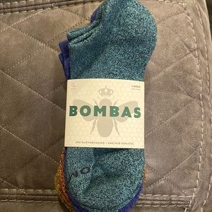 BOMBAS unisex 4 pack multicolored ankle socks